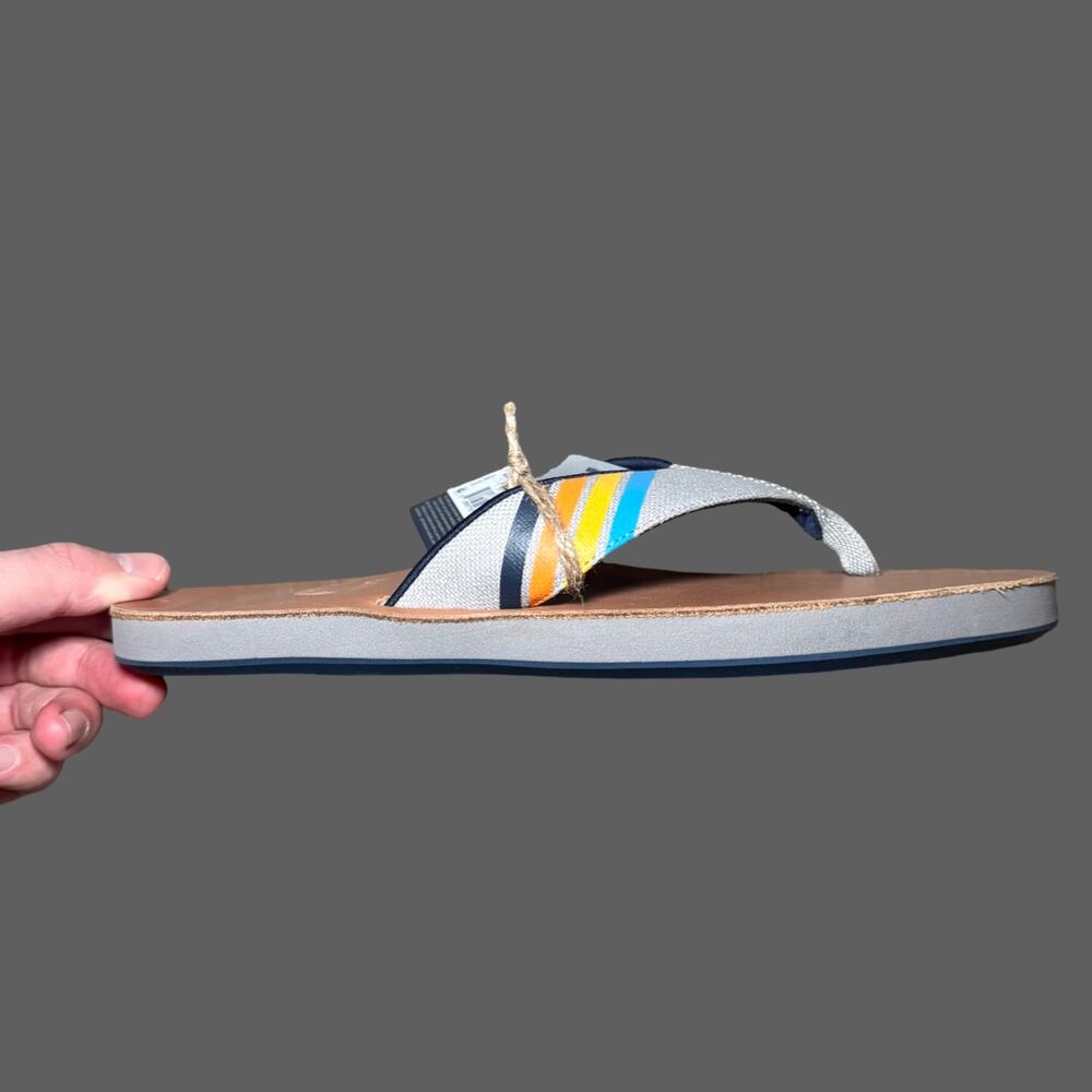 Hari Mari Del Mar Flip Flops Horizon Men’s 9 NWT - Picture 8 of 10
